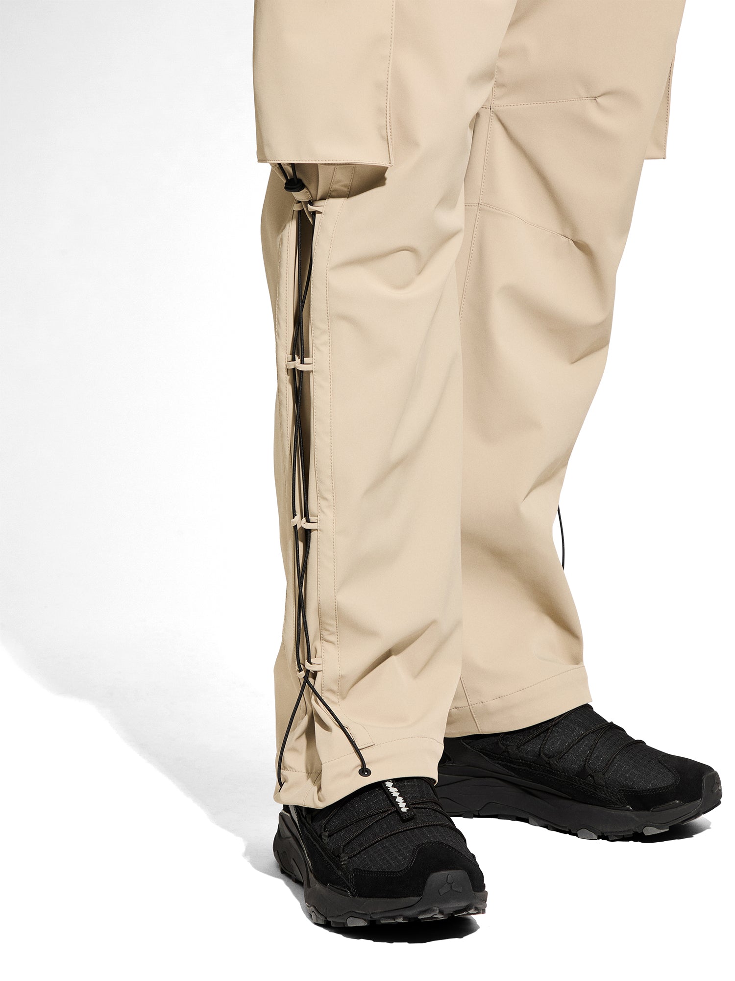 SHELL CARGO PARACHUTE PANTS