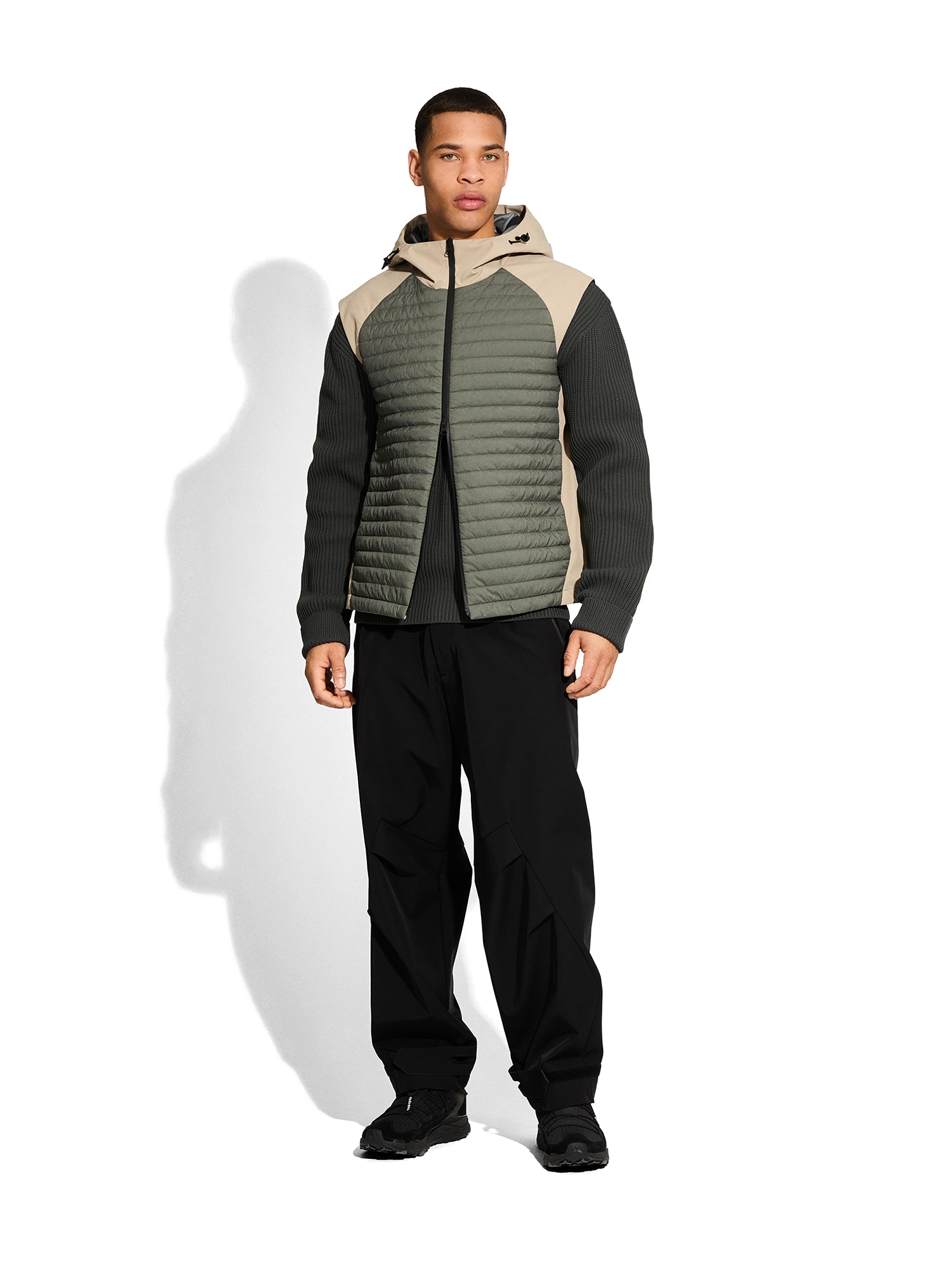 BI-MATERIAL WARMER VEST