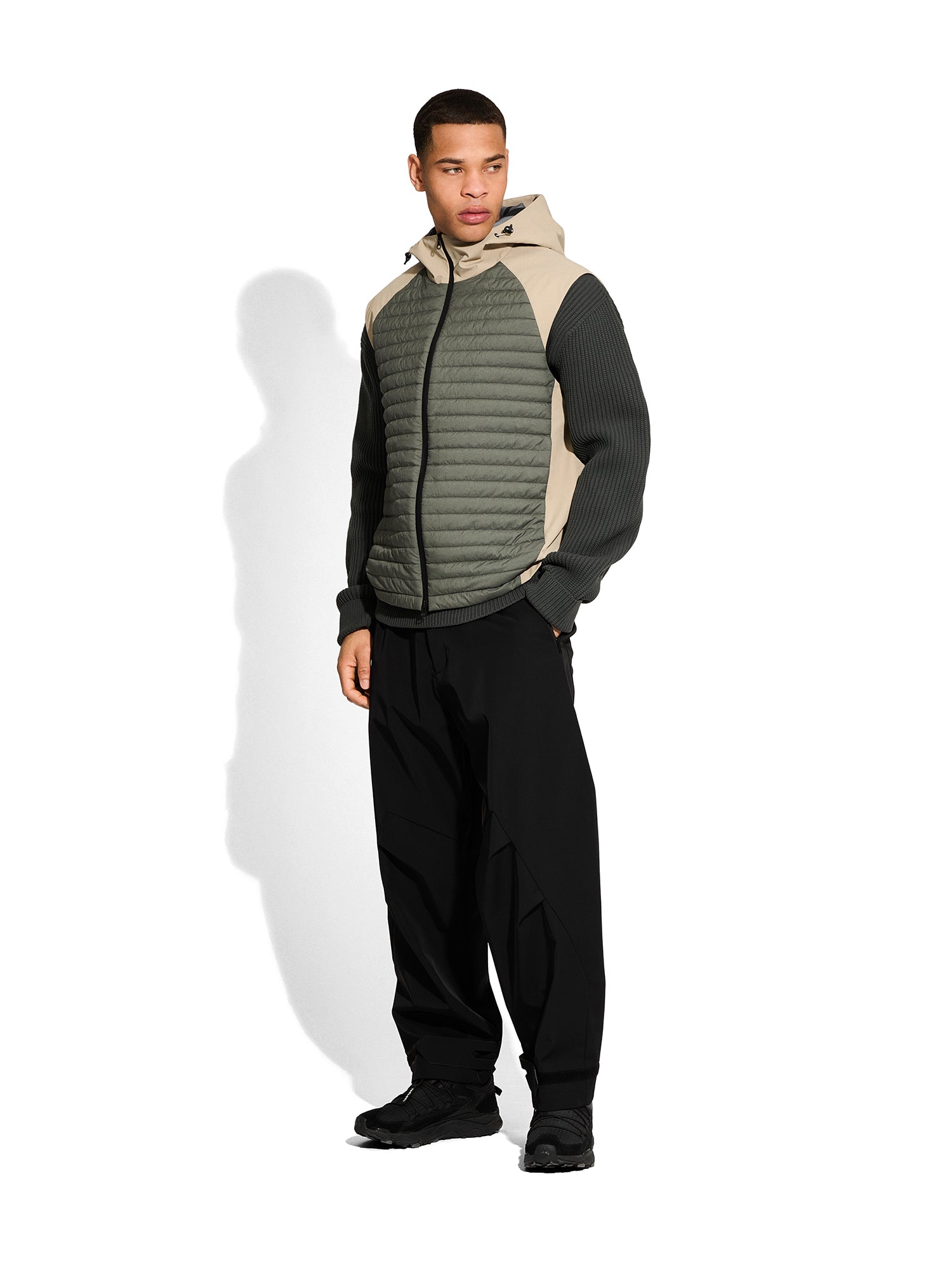 BI-MATERIAL WARMER VEST